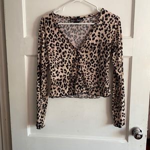 Cheetah print top